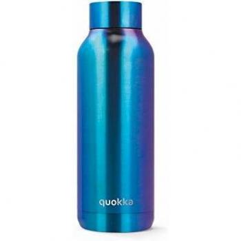 Quokka Solid - Neo Chrome 510 ML | Botellas De Agua Acero Inoxidable Sin BPA |Botella Térmica De Doble Pared - Mantiene el frío y el Calor para Niños y Adultos