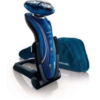 Philips RQ1155/17 - Afeitadora sin cable SensoTouch 2D serie 7000 con cabezal GyroFlex 2D, apta para uso en seco y en húmedo. Incluye base de carga y funda de transporte