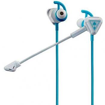 Turtle Beach Battle Buds In-Ear Gaming Headset for Mobile Gaming, Nintendo Switch, Xbox One, PS4 & PS5 - White/Teal