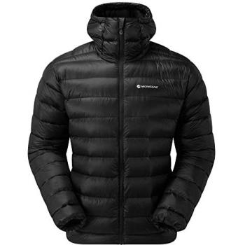 Montane Alpine 850 Lite Black Packable Down Insulated Hooded Jacket for Men
