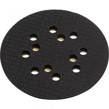 Meister - Disco de lija con velcro, 1 unidad, accesorio para lijadora orbital, con sistema de cierre de velcro, plato de apoyo para discos de pulido de 125 mm / 5457170