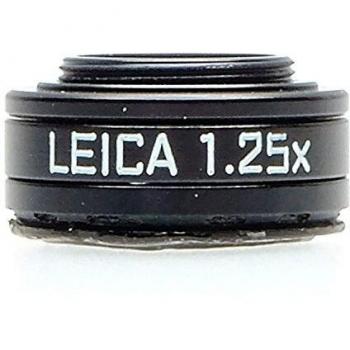 Leica viewfinder magnifier m 125x camera kits 125x black