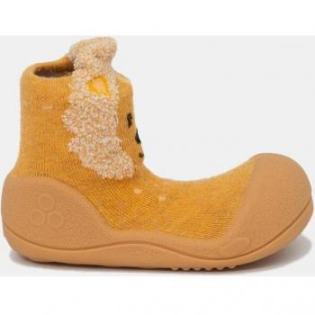 Zapatillas de casa para bebé Attipas Zootopia Lion en color amarillo con diseño de león
