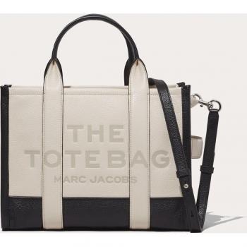MARC JACOBS The Colourblock Medium Tote Bag - Ivory Multi Leather, Size: ONE SIZE, Female