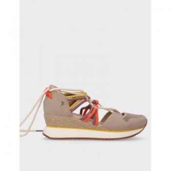 Sandalia Gioseppo 71090-Ionabe para mujer en color beige
