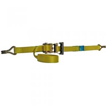 PONSA ERGONÓMICO. Cinta trincaje con tensor -Ratchet - Carraca - con GANCHO ABIERTO para cargas pesadas. Longitud 8,5m.