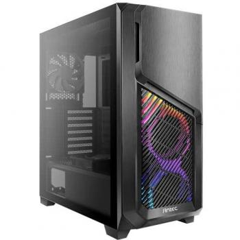Antec DP502 Flux ARGB BT ATX 2USB3 F120 MM Lado Transparente