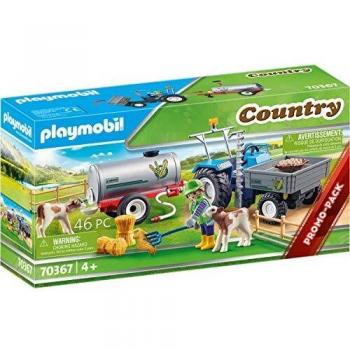 Playmobil Tractor de Carga y Tanque Modelo 70367