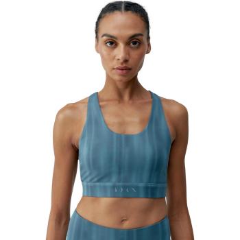 Top Deportivo de Mujer Born Living Yoga Blanche Soporte Medio Azul Celeste XL