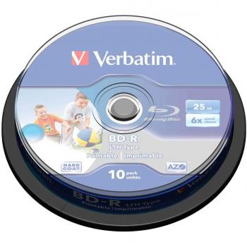 Verbatim BD-R SL, 10pc - BD-RE vírgenes