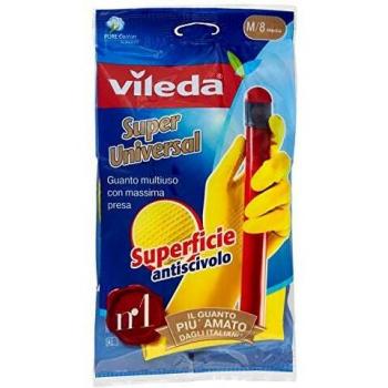 Vileda Super Grip Universal Cleaning Gloves Size M