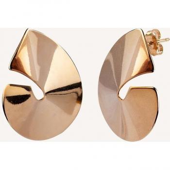 Pendientes Mujer Vidal & Vidal G3538 - Elegantes pendientes largos Essentials con acabado en oro 18kt
