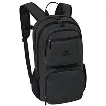 Erima Unisex Laptop Backpack 25L Travel Rucksack - Gray
