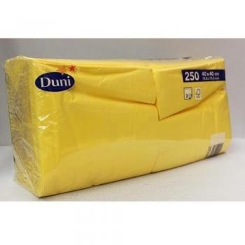 Duni - Serv.40x40 3h Duni 250u Amaril