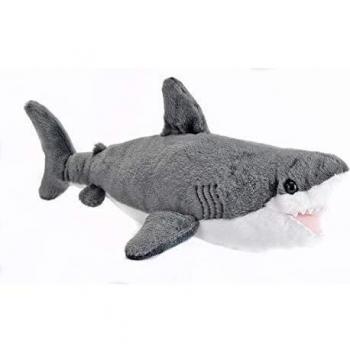 Wild Republic Peluche Tiburón Blanco Cuddlekins, 20cm