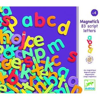 Djeco - Magnéticos 83 Letras minúsculas