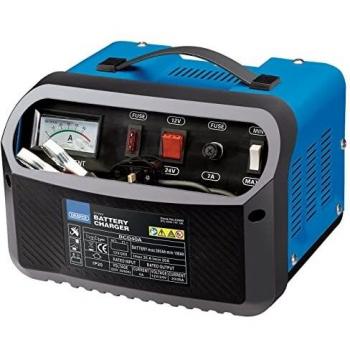 Cargador de Baterías Draper 12/24V, 20-25A, Automotriz