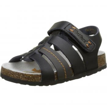 KickersMagiteam - Zapatos de Punta Descubierta Niños , negro