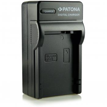 PATONA 3en1 Cargador Adecuado para Canon LP-E8 Bateria Compatible con Canon EOS 550D, 600D, 650D, 700D, Rebel T2i, T3i, T4i, T5i