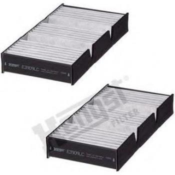 Filtro de habitáculo HENGST FILTER E3909LC-2, tipo: Filtro de aire para el compartimento del pasajero, características: diseñado para mejorar la calidad del aire en el interior del vehículo, captura partículas y contaminantes,