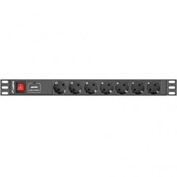 Lanberg PDU-07F-0200-IEC-BK Unidad de distribución de energía
