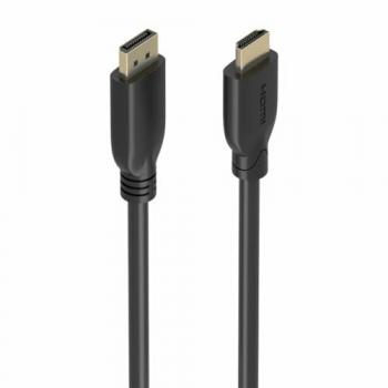 Adaptador de Video Aisens DisplayPort a HDMI 4K 5m Negro