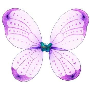 Alas de Mariposa lila de 50 cm