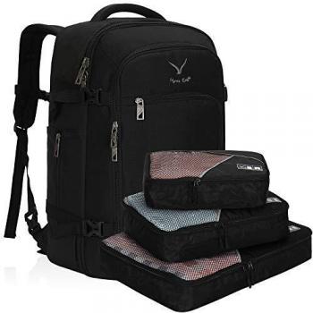 Hynes Eagle Bolsa de Viaje 40L Cabin aprobada para Viajar en Cabina como Equipaje de Mano 55x40x20 cm Negro 2