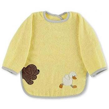 Sterntaler Babero con mangas Hanno y Edda, 50 x 73 cm, Amarillo