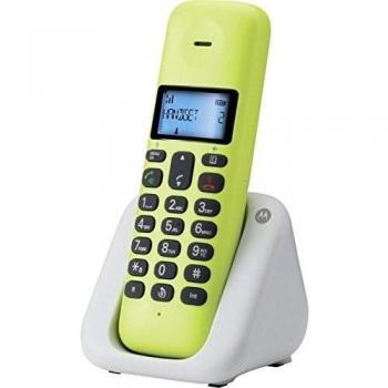 Motorola Schnurloses teléfono analog T301 manos libres Gelb, blanco