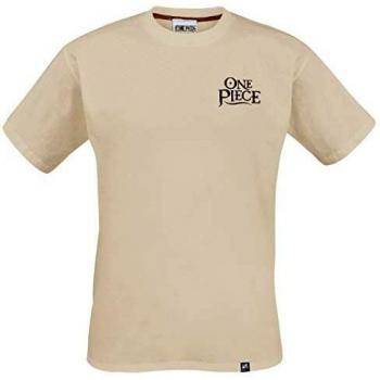 ABYstyle - UNA Pieza - Camiseta - Wanted Luffy - Hombre - Arena