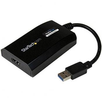StarTech.com Adaptador Gráfico Externo Multi Monitor USB 3.0 a HDMI HD Certificado DisplayLink para Mac y PC - Tarjeta Gráfica Externa