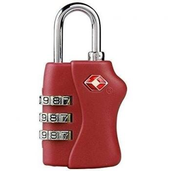 Rosa TSA Candado de seguridad para equipaje Maleta Combinación de 3 dígitos de Viaje