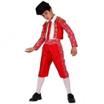 Disfraz de Torero Infantil Color Rojo T3 (7-9 Años)
