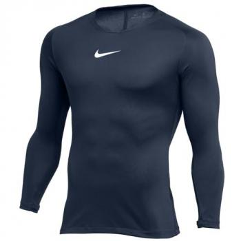 Camiseta de Manga Larga Nike Dri-Fit Park Primera Capa Hombre Azul