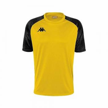 Camiseta de Entrenamiento Kappa Daverno para Hombre, Amarilla, Talla S