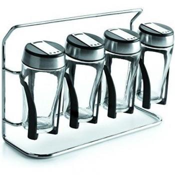 Lacor - 61919 - Juego De Especiero Inox. 4 Piezas