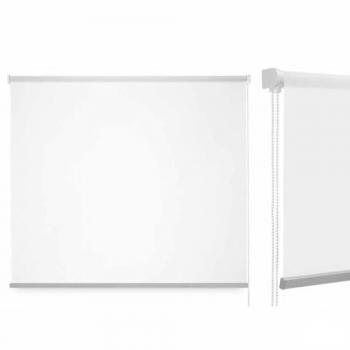 Estor Enrollable Blanco de Plástico 150 x 180 cm (Paquete de 6 Unidades)