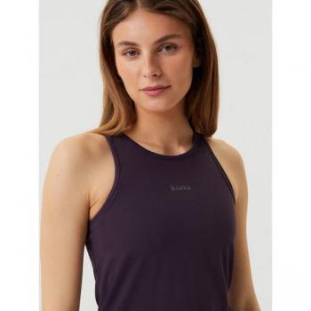 Björn Borg Racerback Tank - Purple, Size S