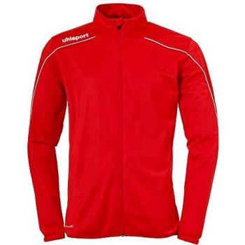 uhlsport Stream 22 Classic Jacket Chaqueta De Poliéster con Cuello Alto, Unisex Adulto, Red/White, L