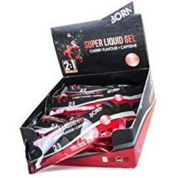 Born Super Liquido Gel Cereza + Cafeina 12 Unidades