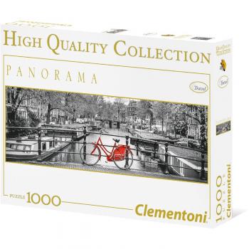 Rompecabezas Clementoni Bicicleta de Ámsterdam - 1000 piezas