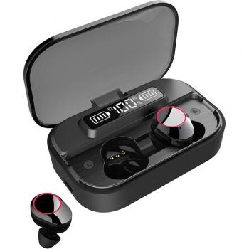 Auriculares TWS Inalámbricos Bluetooth 2000mAh 9D HIFI con Control Táctil y Resistencia al Agua para Deportes