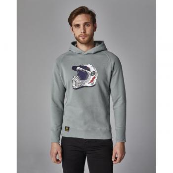 Sudadera Altona Dock Casco Gris Estampada