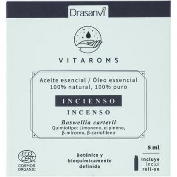 Drasanvi Aceite Esencial de Incienso Ecológico Certificado Ecocert con Roll-On 5ml