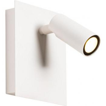 Aplique de exterior moderno blanco con LED integrado IP54 - Simon