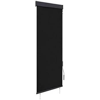 Estor enrollable de exterior gris antracita 60x250 cm