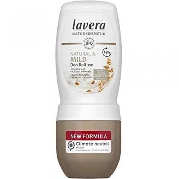 Lavera Deo Roll-On (Natural & Mild) - With Organic Oat & Natural Minerals