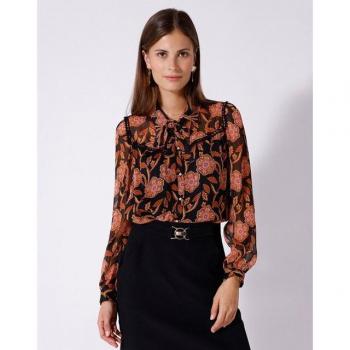 Blusa Begonia Terracota de Naf Naf