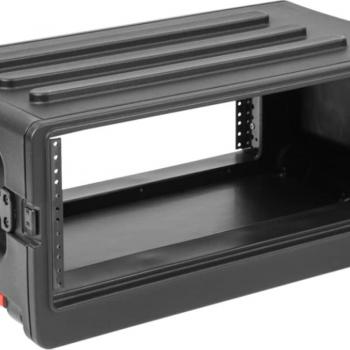 SKB 4U Roto-Molded Wheeled Shallow Rack Case